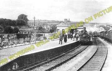 Cardigan Railway Station Photo. Kilgerran, Boncath and Whitland Line. GWR. (2)
