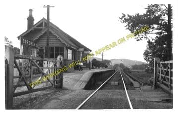 Cardrona Railway Station Photo. Peebles - Innerleithen. Galashiels Line. (1)