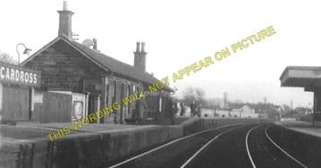 Cardross Railway Station Photo. Dumbarton - Craigendoran. Helensburgh Line. (1)