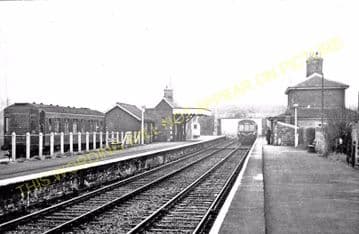 Carlton Colville Railway Station Photo. Oulton Broad South. Lowestoft Line. (2)..