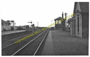 Carnwath Railway Station Photo. Carstairs - Auchengray. Caledonian Railway. (1)