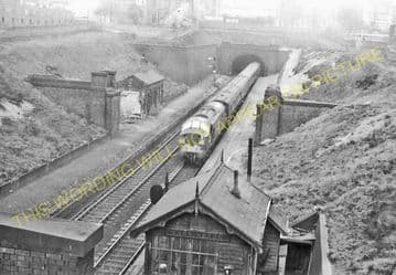 Carrington Railway Station Photo. Nottingham - New Basford. GCR. (1)