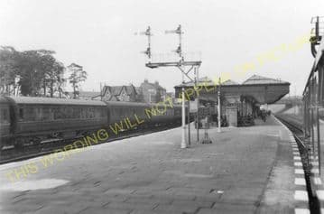 Carstairs Railway Station Photo. Caledonian Railway. (8)