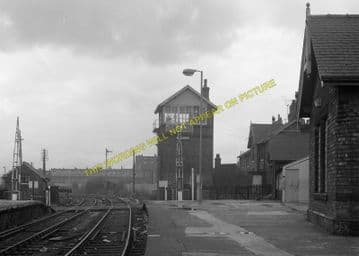 Carville Railway Station Photo. Percy Main - Walker. Newcastle Line. (1)
