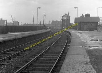 Carville Railway Station Photo. Percy Main - Walker. Newcastle Line. (8)