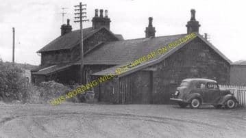 Castle Kennedy Railway Station Photo. Dunragit - Stranraer. Portpatrick Line (5)
