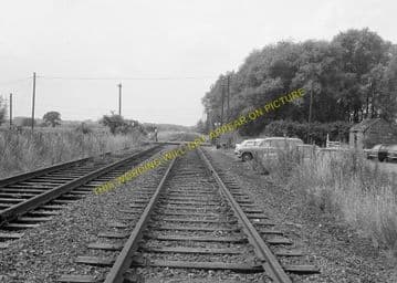 Castor Railway Station Photo. Wansford - Orton Waterville. Peterborough Line (3)