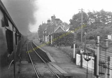 Cemmes Road Railway Station Photo. Llanbrynmair - Machynlleth. Cambrian Rly. (10)
