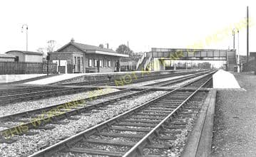 Challow Railway Station Photo. Wantage Road - Uffington. Didcot to Swindon. (1)