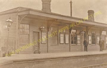 Challow Railway Station Photo. Wantage Road - Uffington. Didcot to Swindon. (11)
