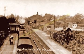 Challow Railway Station Photo. Wantage Road - Uffington. Didcot to Swindon. (12)