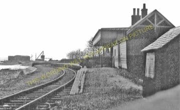 Charlestown Railway Station Photo. Braeside and Dunfermline Line. NBR. (2)