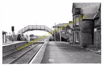 Chathill Railway Station Photo. Christon Bank to Newham and Seahouses Lines. (3)
