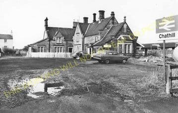 Chathill Railway Station Photo. Christon Bank to Newham and Seahouses Lines. (4)