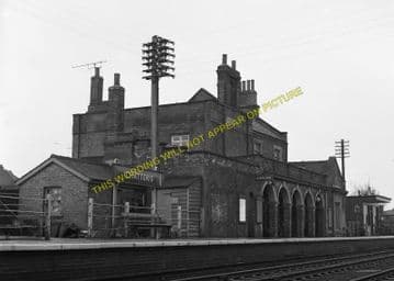 Chatteris Railway Station Photo. Wimblington - Somersham. March to St. Ives. (3)
