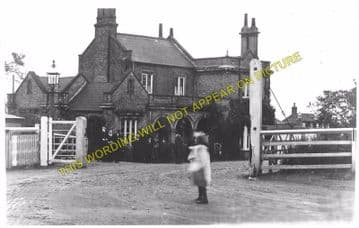 Chatteris Railway Station Photo. Wimblington - Somersham. March to St. Ives. (4)