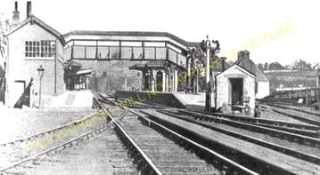 Chepstow Railway Station Photo. Portskewett to Tidenham and Woolaston Lines. (9)