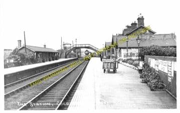 Chester le Street Railway Station Photo. Birtley - Plawsworth. Durham Line. (2)