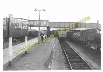 Chippenham Railway Station Photo. Dauntsey - Corsham. Swindon to Bath Line. (5)