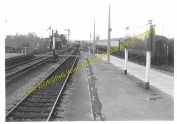 Chippenham Railway Station Photo. Dauntsey - Corsham. Swindon to Bath Line. (6).