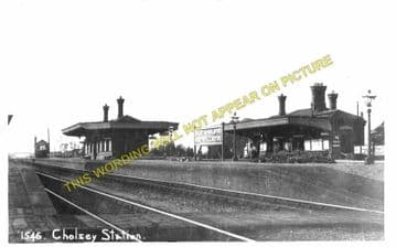 Cholsey & Moulsford Railway Station Photo. Goring - Didcot Line. (3)