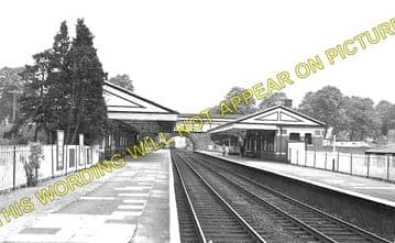 Church Stretton Railway Station Photo. Leebotwood - Marsh Brook. (1)..