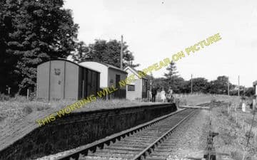 Ciliau Aeron Railway Station Photo. Aberayron - Felin Fach. Lampeter Line. (1)..