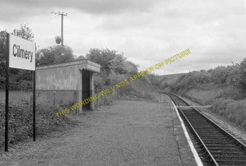 Cilmery Railway Station Photo. Builth Wells - Garth. Llandrindod Wells Line. (2)
