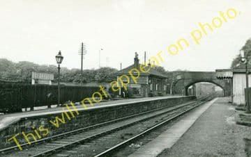Clarkston for Eaglesham Railway Station Photo. Busby to Whitecraigs. (2)..