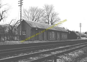 Clunes Railway Station Photo. Lentran - Beauly. Inverness to Muir of Ord. (1)