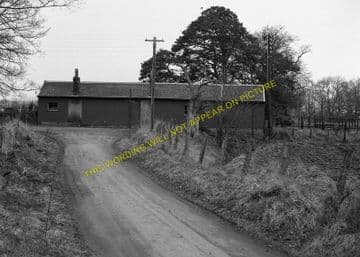 Clunes Railway Station Photo. Lentran - Beauly. Inverness to Muir of Ord. (4)