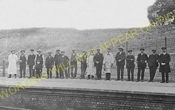 Clyderwen Railway Station Photo. Whitland - Clarbeston Road. Fishguard Line (1)..