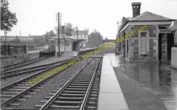 Clynderwen Railway Station Photo. Whitland to Clarbeston Road & Llan-y-Cefn. (5)