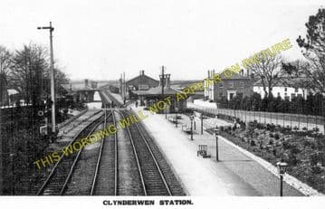 Clynderwen Railway Station Photo. Whitland to Clarbeston Road & Llan-y-Cefn. (7)