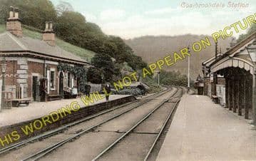 Coalbrookdale Railway Station Photo. Buildwas to Madeley and Horsehay Lines. (1)