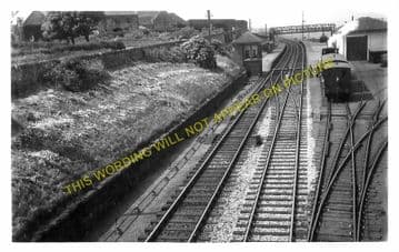 Cockburnspath Railway Station Photo. Grantshouse - Innerwick. Reston Line. (1)