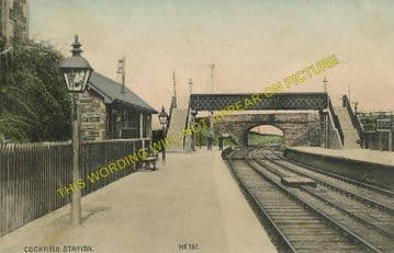 Cockfield Railway Station Photo. Barnard Castle - Evenwood. (3)