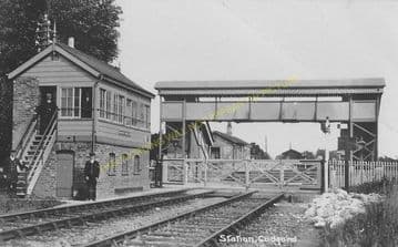 Codford Railway Station Photo. Heytesbury - Wylye. Westbury to Salisbury. (5)