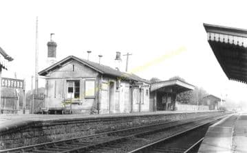 Codford Railway Station Photo. Heytesbury - Wylye. Westbury to Salisbury. (6)