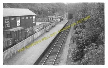 Colinton Railway Station Photo. Jumiper Green - Slateford. Currie to Gorgie. (1)..