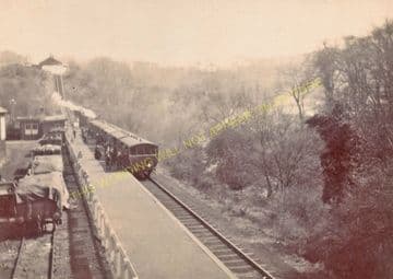 Colinton Railway Station Photo. Jumiper Green - Slateford. Currie to Gorgie. (4)