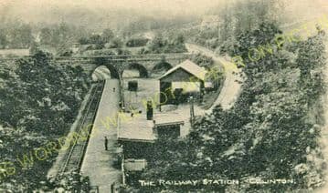 Colinton Railway Station Photo. Jumiper Green - Slateford. Currie to Gorgie. (5)