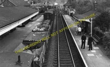 Colwall Railway Station Photo. Great Malvern - Ledbury. Hereford Line. GWR. (2)..