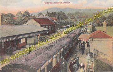 Colwall Railway Station Photo. Great Malvern - Ledbury. Hereford Line. GWR. (3)