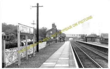 Connah's Quay Railway Station Photo. Flint - Shotton. Chester Line. L&NWR. (1)..