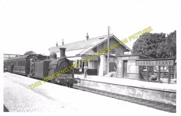 Connel Ferry Railway Station Photo. Taynuilt to Oban and Benderloch Lines. (6)