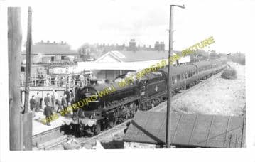 Consett Railway Station Photo. Leadgate - Rowley. Annfield Plain Line. (1)