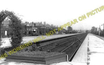 Corstorphine Railway Station Photo. Edinburgh Line. North British Railway. (1)..