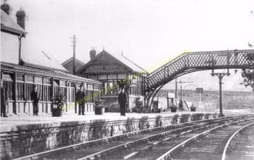 Coundon Railway Station Photo. Bishop Auckland - Byers Green. Cornforth Line (3)