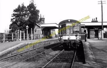 County School Railway Station Photo. North Elmham to Ryburgh and Foulsham. (3)
